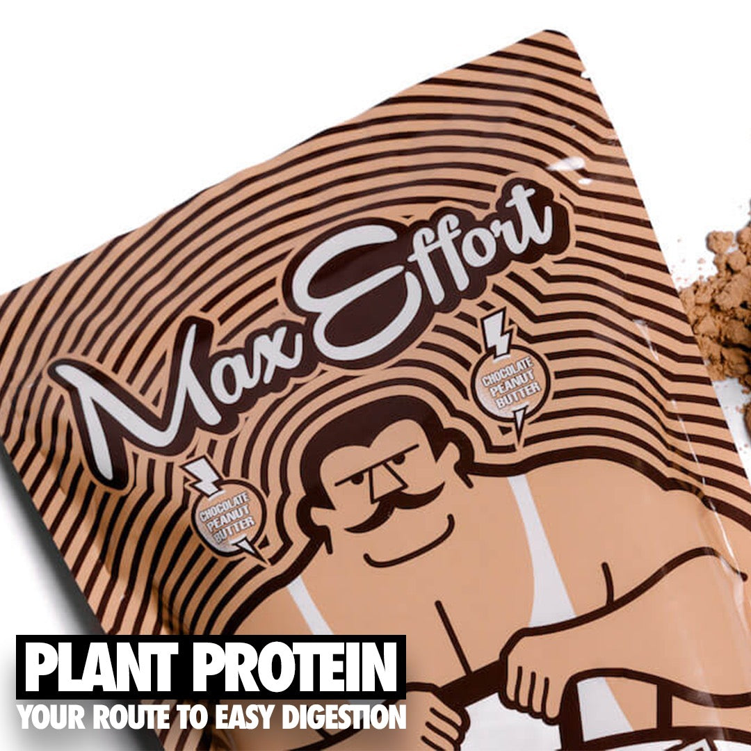 Max Effort's Plant Protein—Your Route to Easy Digestion Max Effort Muscle