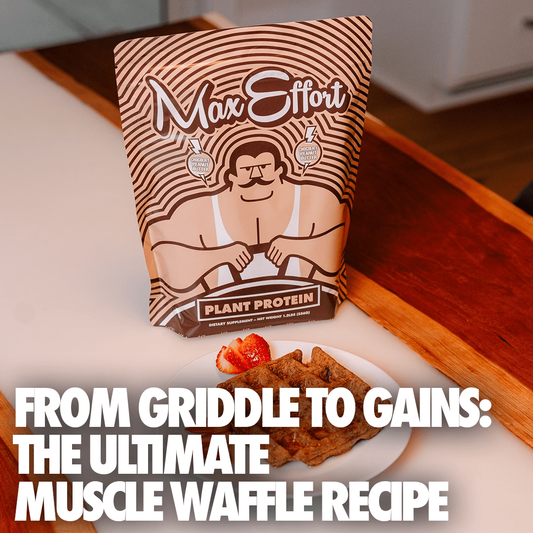 From Griddle to Gains The Ultimate Muscle Waffle Recipe Max Effort