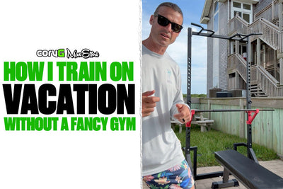 How I Train on Vacation Without a Fancy Gym | MAX EFFORT MUSCLE SUPERSETS