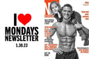 1-1-1: Cover model treadmill workout, the ultimate key to success, and quotes from Carnegie | 1.30.23