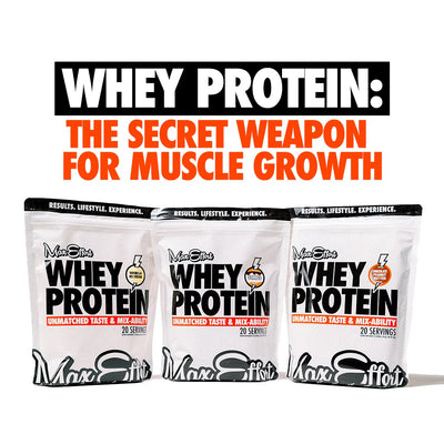 Whey Protein: The Secret Weapon for Muscle Growth