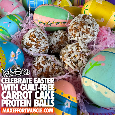 Celebrate Easter with Guilt-Free Carrot Cake Protein Balls!