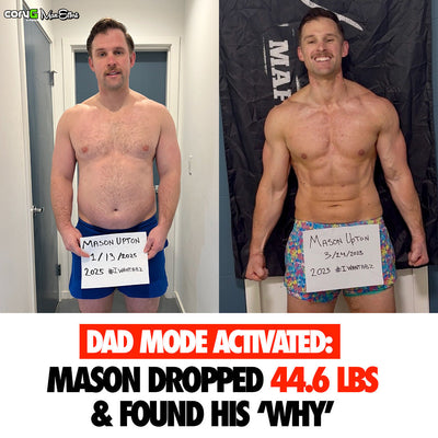 Dad Mode Activated: Mason Dropped 44.6 lbs & Found His ‘Why’
