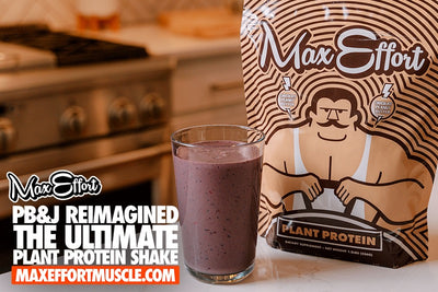 PB&J Reimagined: The Ultimate Plant Protein Shake