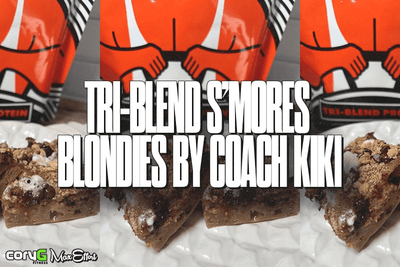 Satisfy Your Sweet Tooth with Tri-Blend S'mores Protein Blondies w/ Coach Kiki
