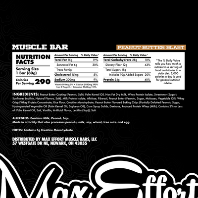 Muscle Bar (12 Pack)