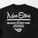 PONY x MAX EFFORT PRODUCT OF BLACK T-SHIRT