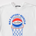 PONY x MAX EFFORT ATHLETIC DEPARTMENT WHITE T-SHIRT