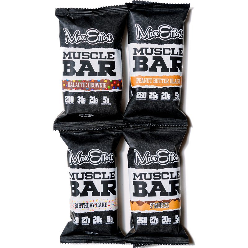 Muscle Bar - Variety 12 Pack *Limited Edition*