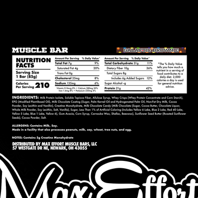Muscle Bar - Variety 12 Pack *Limited Edition*
